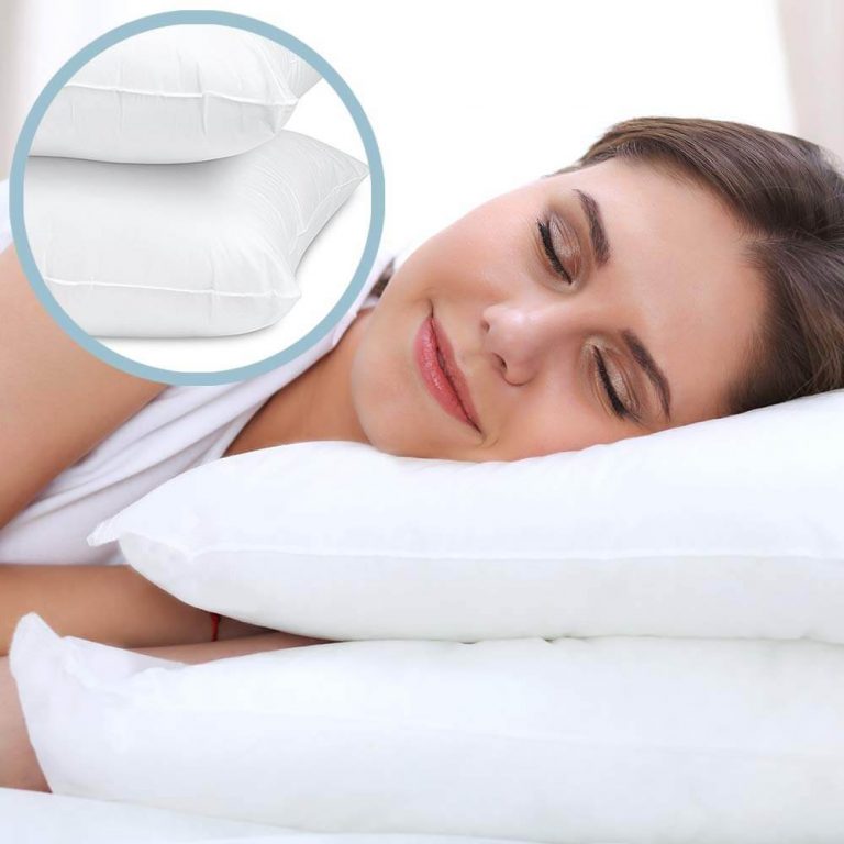 White Classic Bed Pillows for Sleeping